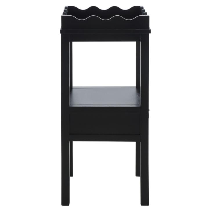 Black Lelia Cottage Accent Table