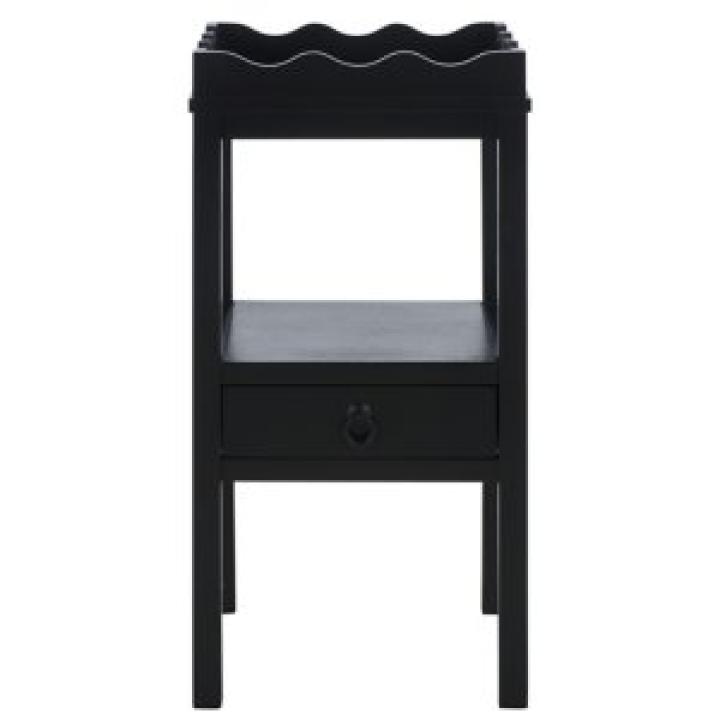 Black Lelia Cottage Accent Table