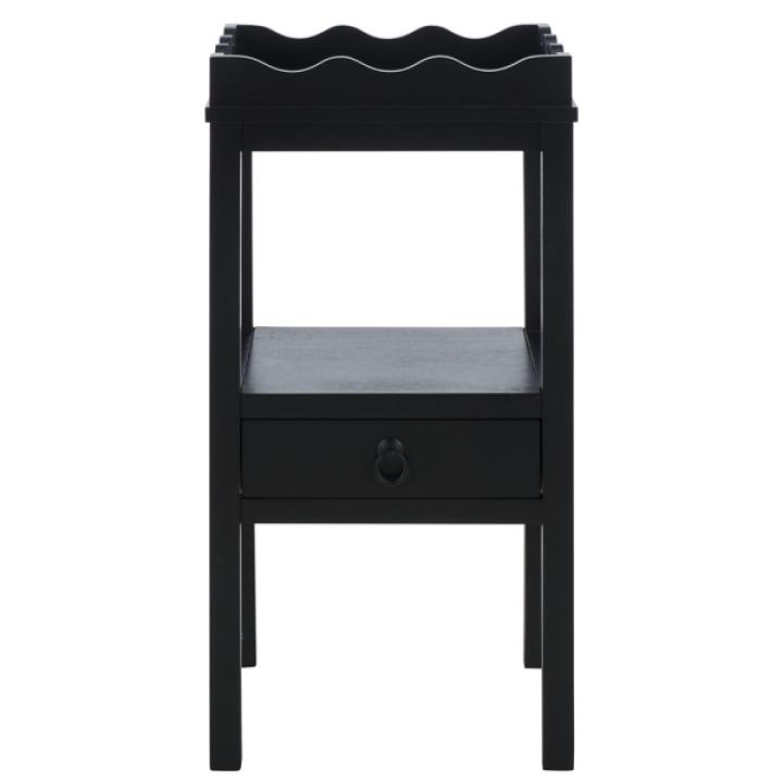 Black Lelia Cottage Accent Table