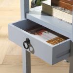 Light Blue Lelia Cottage Accent Table