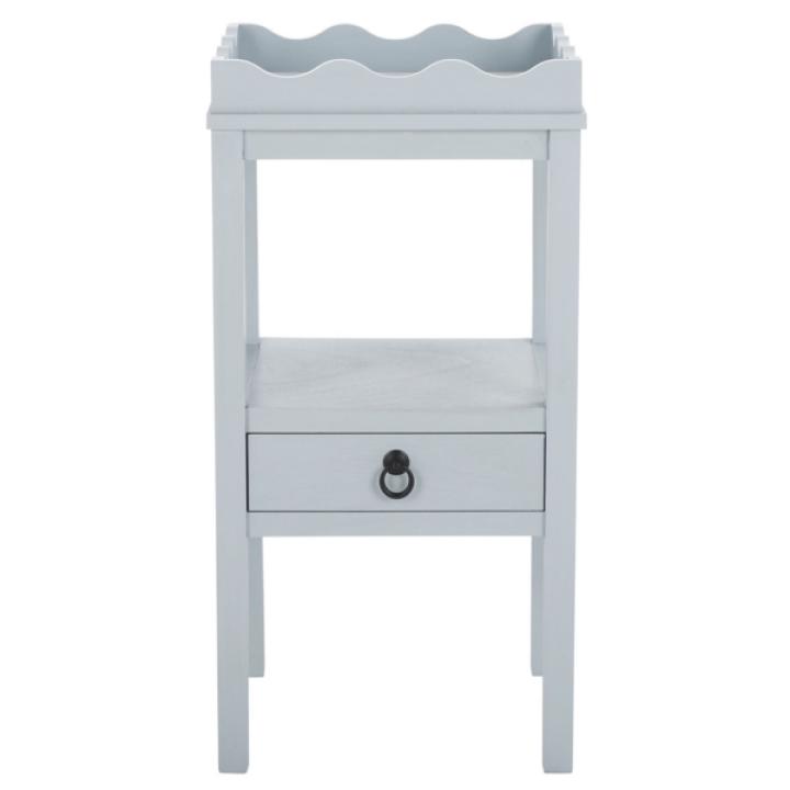 Light Blue Lelia Cottage Accent Table