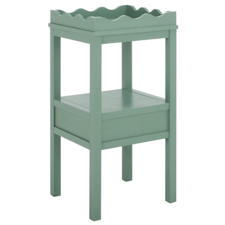 Green Lelia Cottage Accent Table