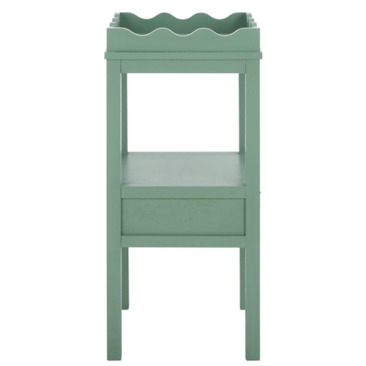 Green Lelia Cottage Accent Table