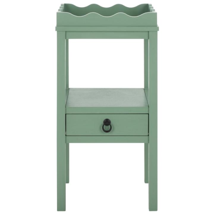 Green Lelia Cottage Accent Table