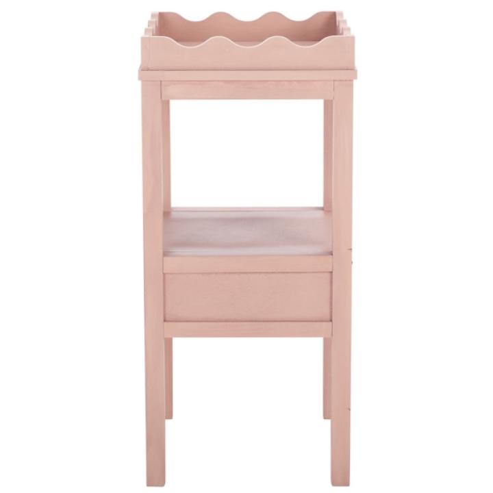 Pink Lelia Cottage Accent Table