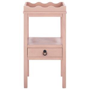 Pink Lelia Cottage Accent Table