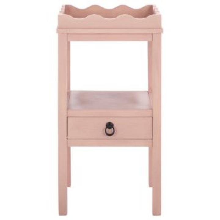Pink Lelia Cottage Accent Table