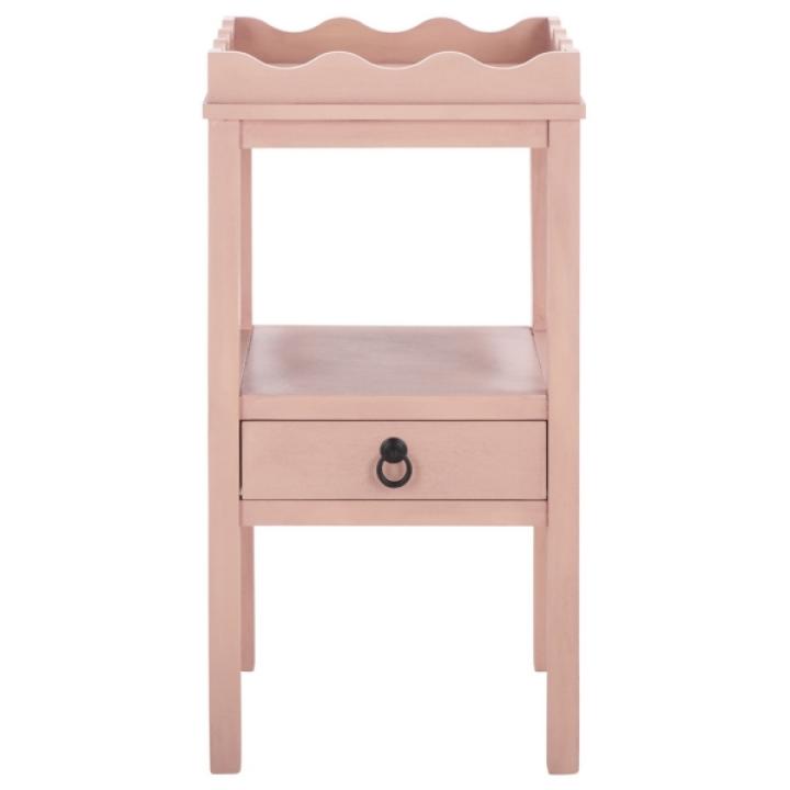 Pink Lelia Cottage Accent Table
