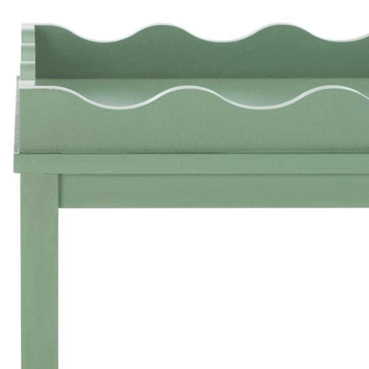 Green Lelia Cottage Rectangular Accent Table