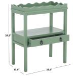 Green Lelia Cottage Rectangular Accent Table