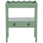 Green Lelia Cottage Rectangular Accent Table