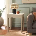 Beige Nelle Cottage Accent Table