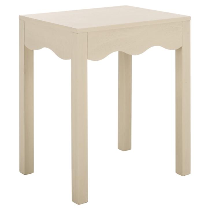 Beige Nelle Cottage Accent Table