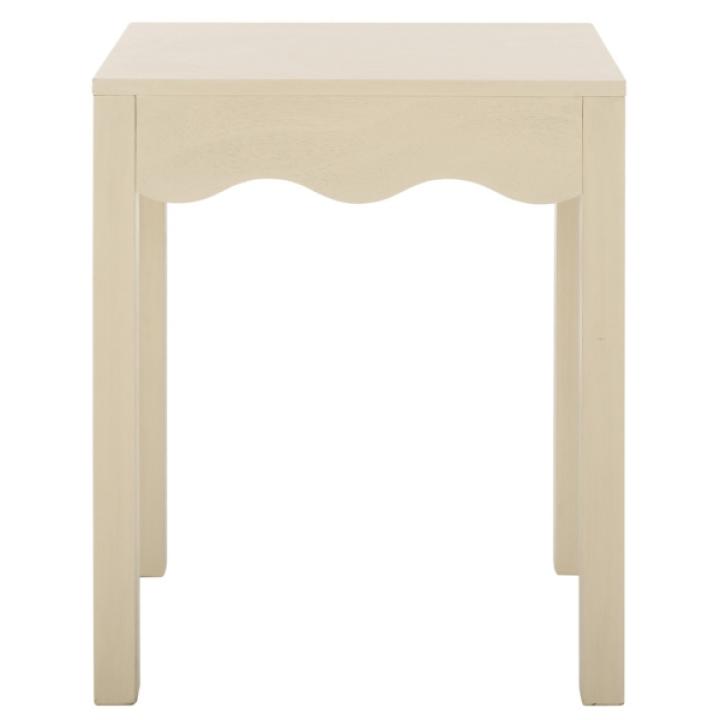 Beige Nelle Cottage Accent Table
