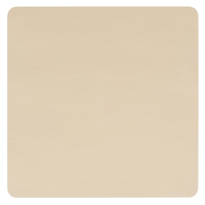 Sand Scalloped Cottage Kalina Accent Table