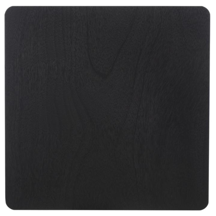 Black Scalloped Cottage Kalina Accent Table