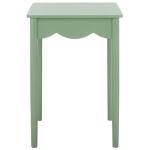 Green Scalloped Cottage Kalina Accent Table