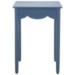 Blue Scalloped Cottage Kalina Accent Table