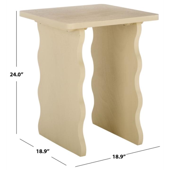 Sand Wavy Cottage Johanna Accent Table