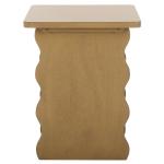 Brown Wavy Cottage Johanna Accent Table