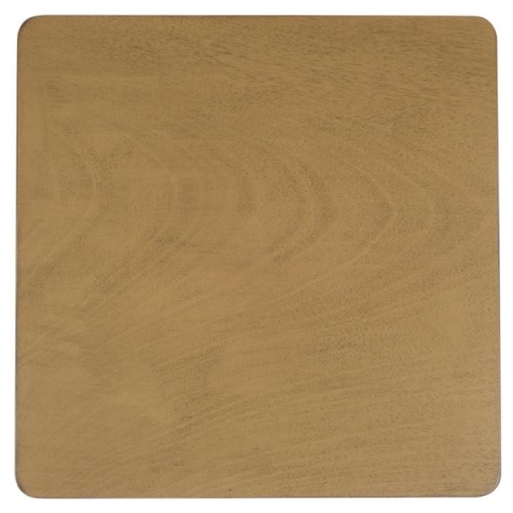 Brown Wavy Cottage Johanna Accent Table