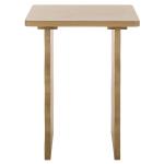 Brown Wavy Cottage Johanna Accent Table