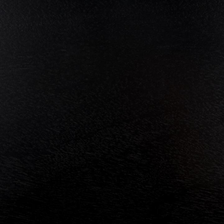 Black Scalloped Edge Cottage Lilly Accent Table