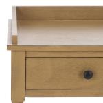 Brown Single Drawer Cottage Lucinda Accent Table