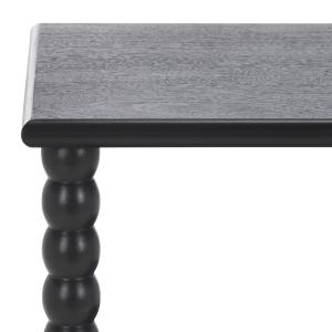 Black Wood Minerva Accent Table