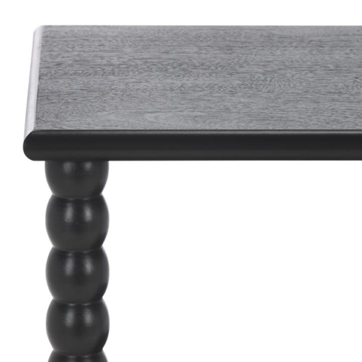 Black Wood Minerva Accent Table