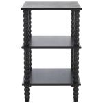 Black Wood Minerva Accent Table