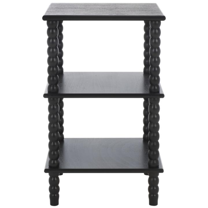 Black Wood Minerva Accent Table