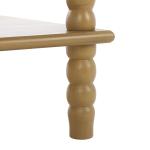 Brown Wood Minerva Accent Table