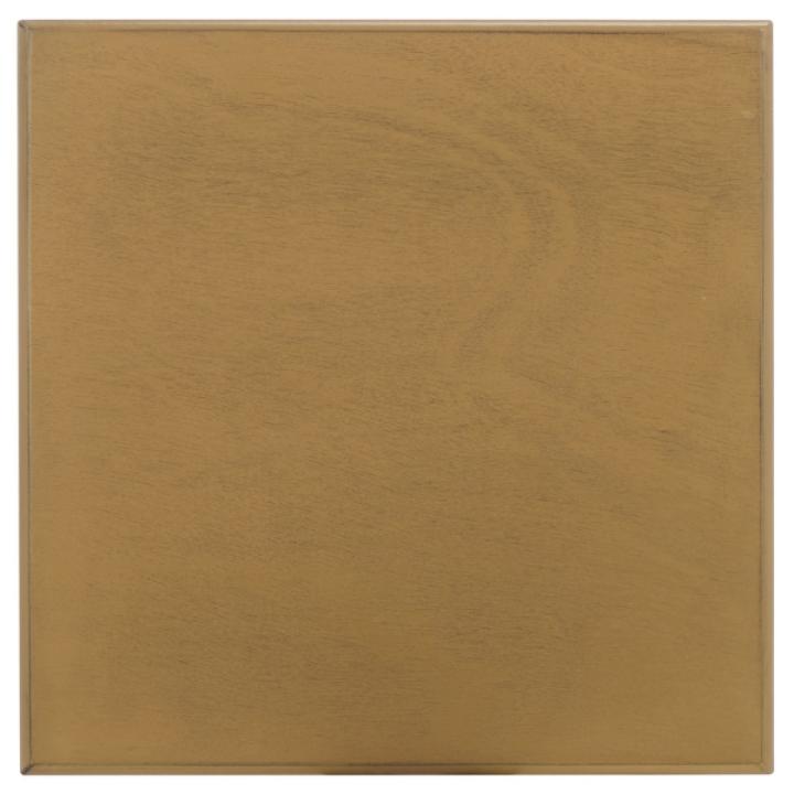 Brown Wood Minerva Accent Table