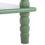 Green Wood Minerva Accent Table