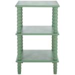 Green Wood Minerva Accent Table