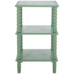 Green Wood Minerva Accent Table