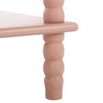 Pink Wood Minerva Accent Table
