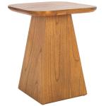 Brown Bayur Wood Jean Accent Table