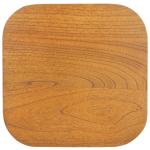 Brown Bayur Wood Jean Accent Table