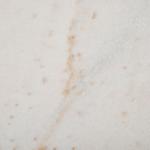 White Marble Star Gold Accent Table