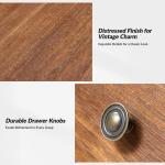 Erica Walnut Wood Spindle End Table