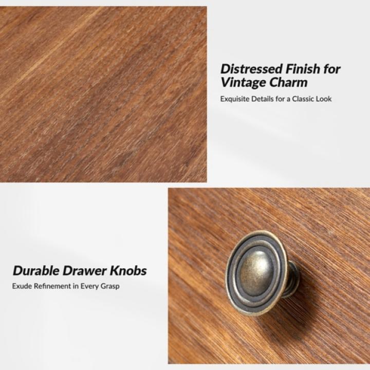 Erica Walnut Wood Spindle End Table