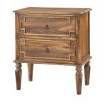Walnut 2-Drawer Augustus Nightstand