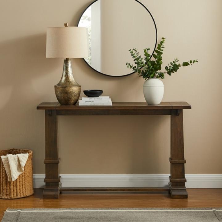 Brown Wood Joanna Entryway Table