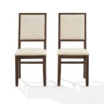 Cream Upholstered Joanna Dining Chairs, Set of 2