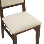 Cream Upholstered Joanna Dining Chairs, Set of 2