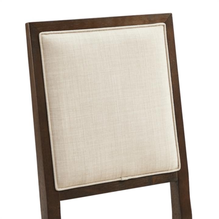 Cream Upholstered Joanna Dining Chairs, Set of 2