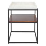 Marble Tray Kyra Square Accent Table