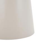 Gray Metal Round Ayden Accent Table